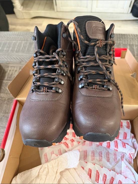 Brown Coleman Boots New in Box size 10 main image 3